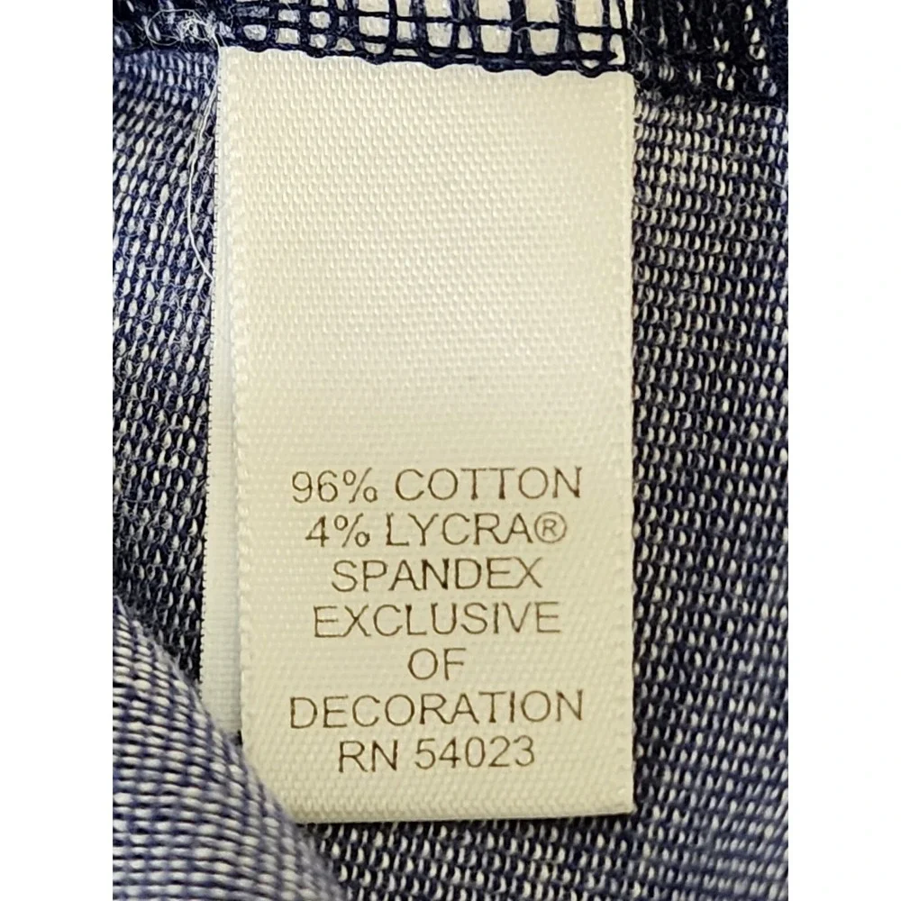 Banana Republic 78 Logo Polo Mens Size Medium Short Sleeve Blue 3‎ Button Shirt